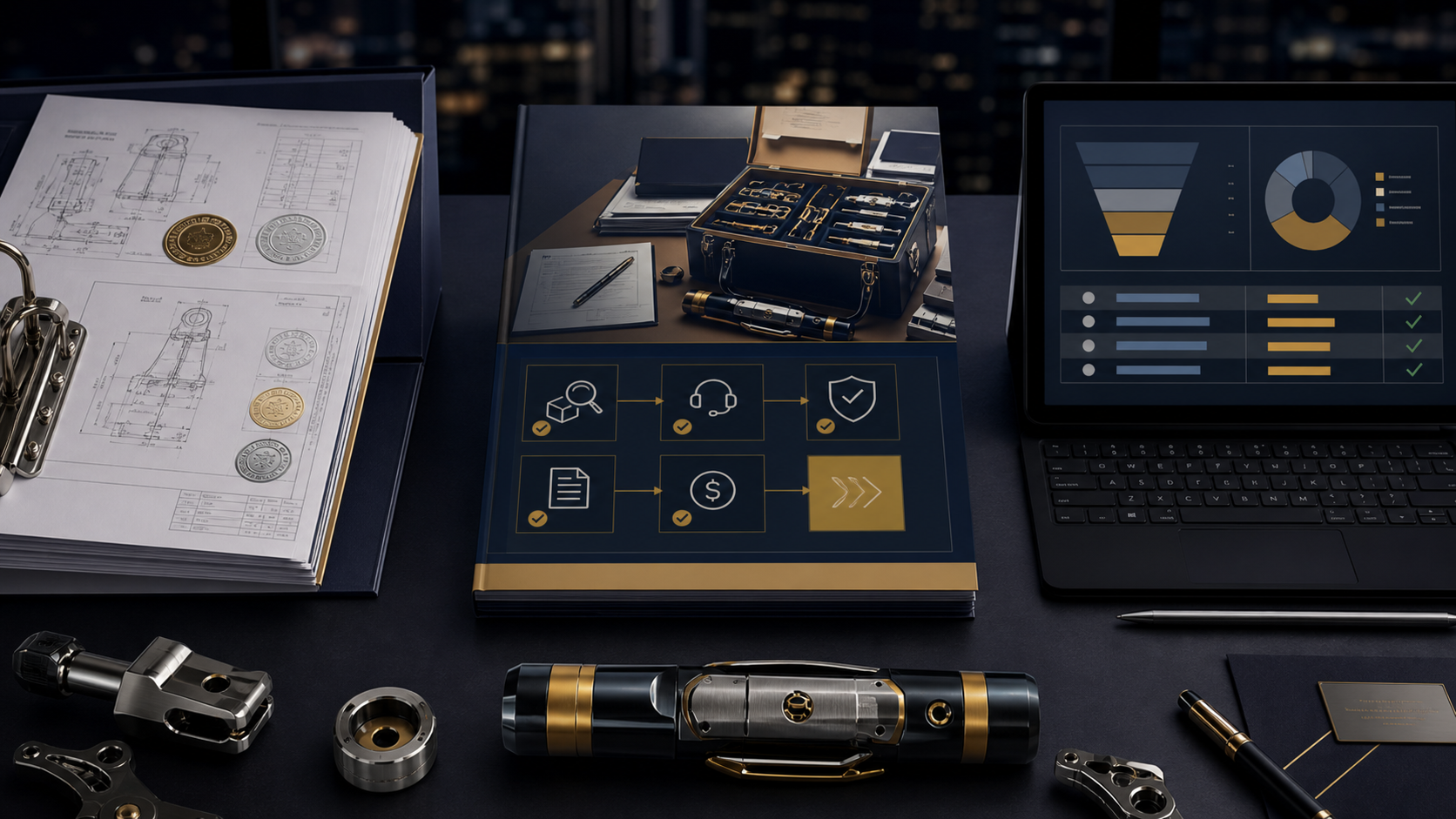 German industrial product evidence translated into a US buyer evaluation system