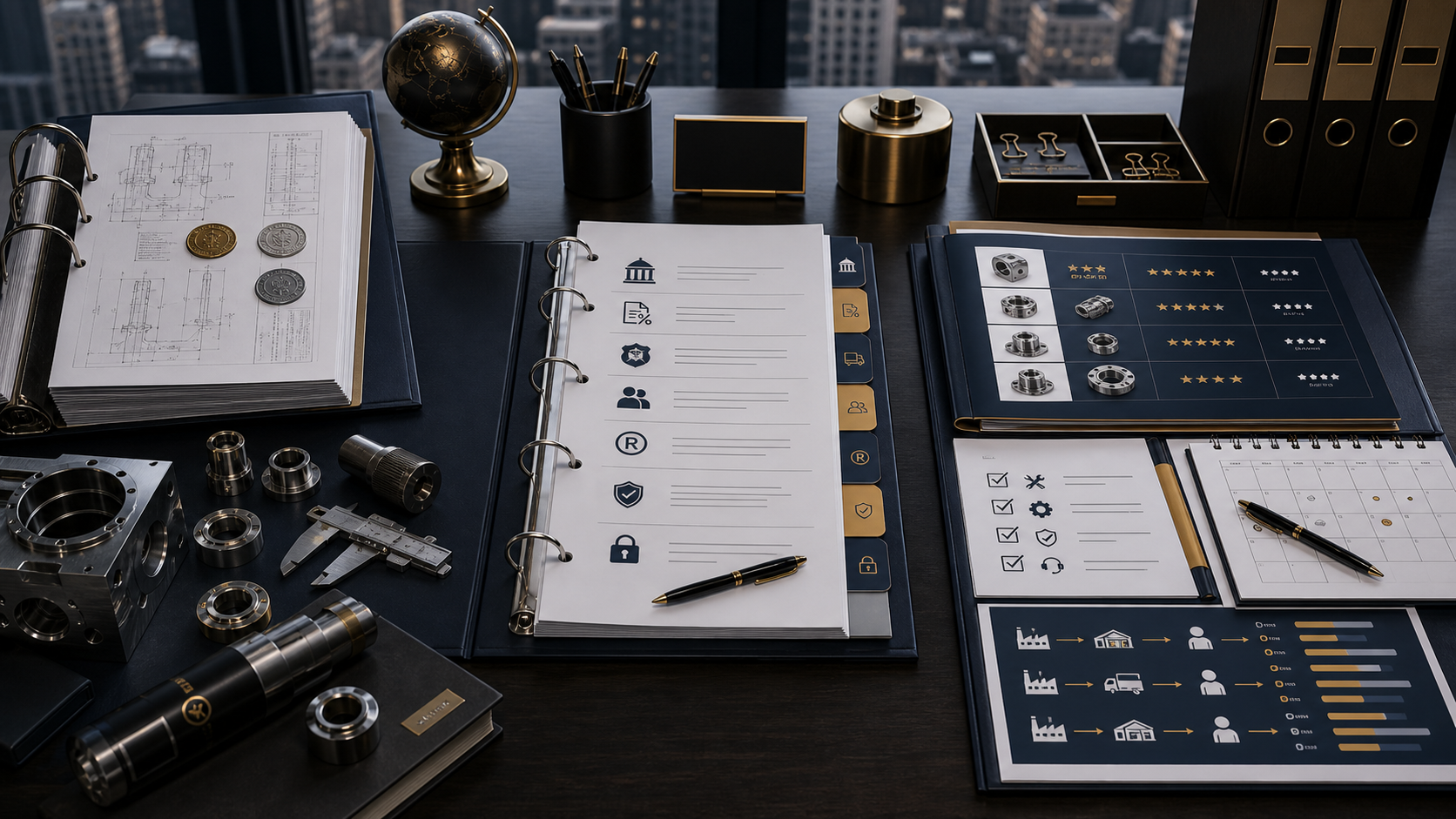 German engineering proof compared with U.S. buyer criteria, service, compliance, and shortlist material