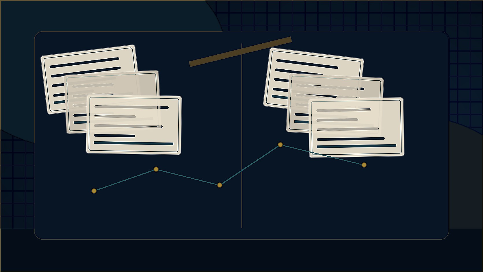 Entity setup files beside demand signal and buyer pipeline material