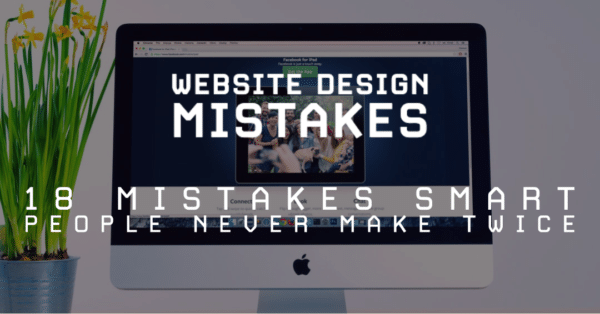 most common website mistakes