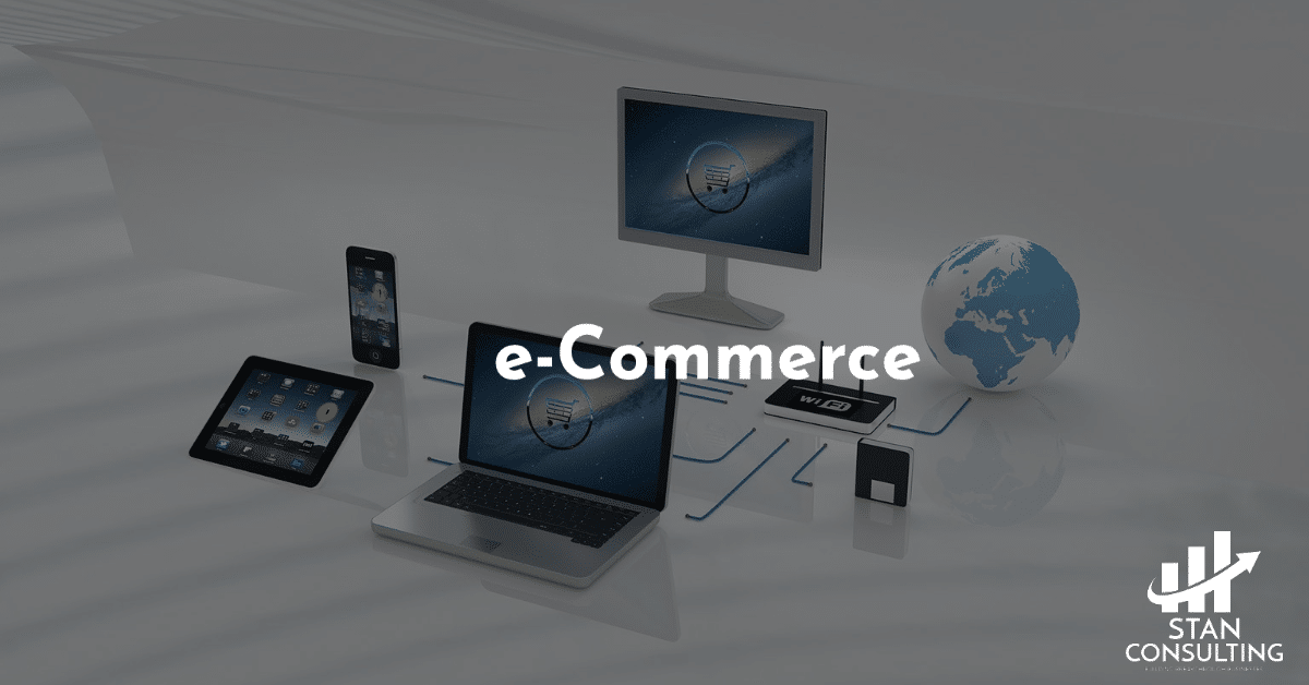 ecommerce with stan cosulting shopify, wix, woocommerce and amazon