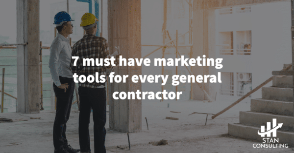 marketing tools for general contractor